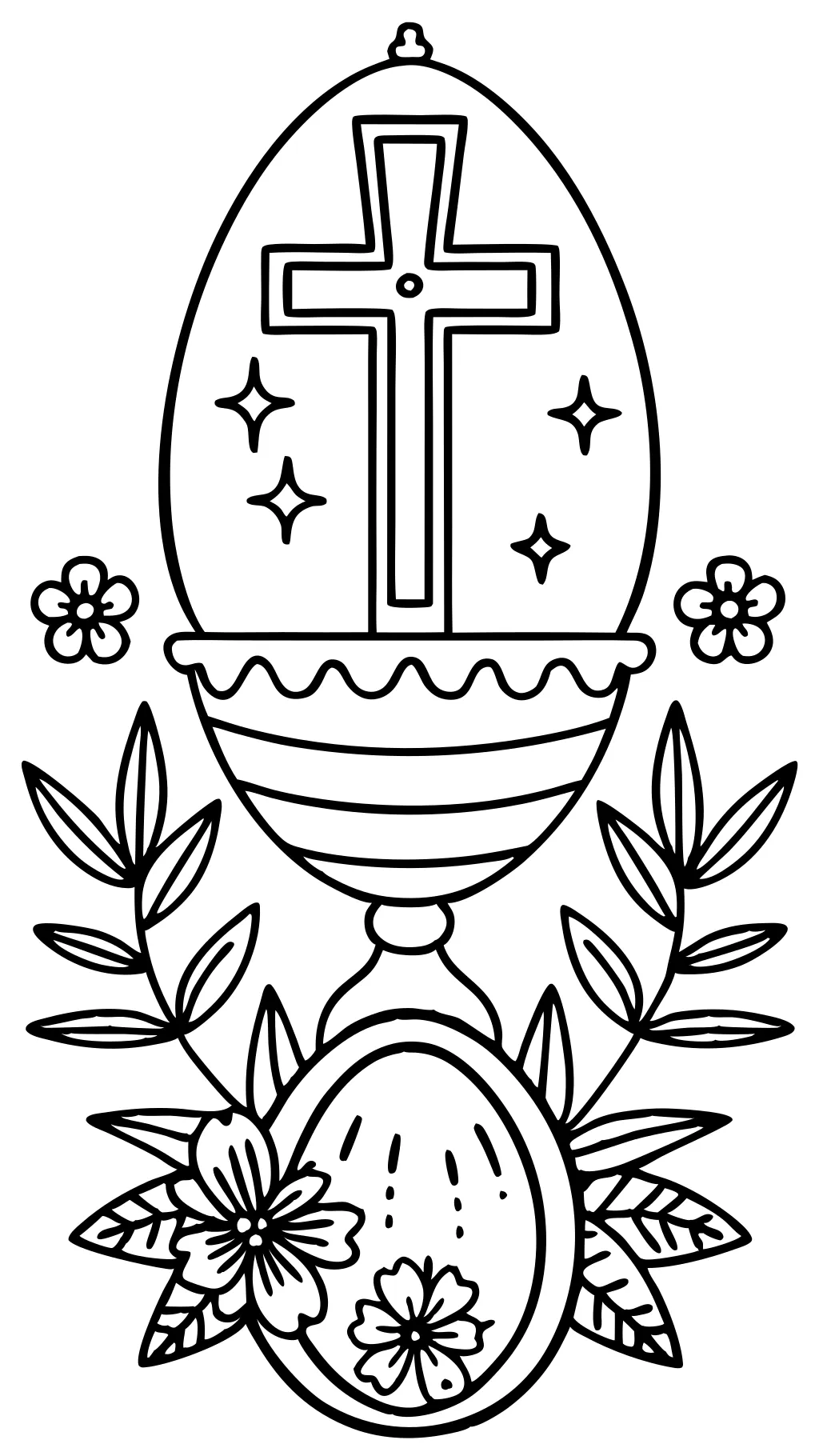 catholic easter coloring pages